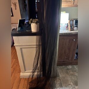 Black wedding veil!!